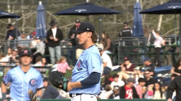 Bryce Miller strikes out a pair of batters