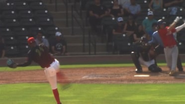 Yunior Marte's sixth strikeout