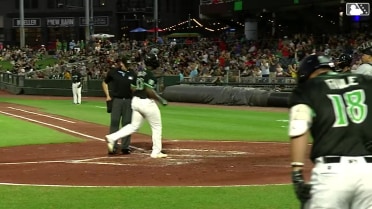 Cam Collier's solo home run