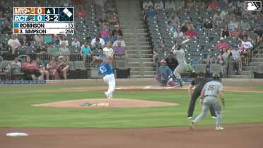 Kyle Robinson In play, run(s) to Will Simpson