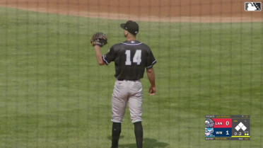 Luis Morales' third strikeout