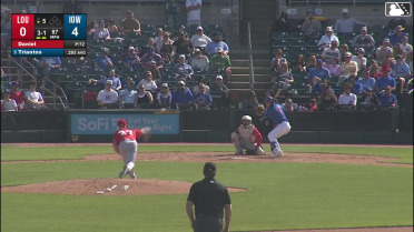 James Triantos homers (3) on a fly ball to left field.