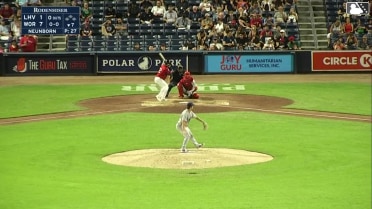 Mickey Gasper homers (9) on a fly ball to right field.