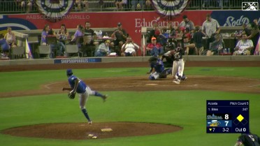 Ryan Bliss slugs a two-run homer