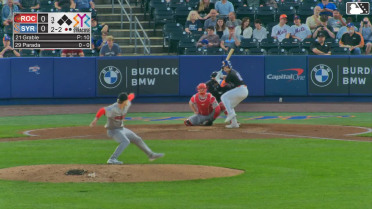 Kevin Parada strikes out swinging.