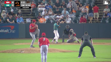 Tavian Josenberger singles on a line drive to right fielder Nick Mitchell. Anderson De Los Santos scores. Dom Keegan to 3rd.