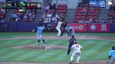 Tommy Hopfe grounds into a double play, shortstop Wallace Clark to first baseman Modeifi Marte. Kelvin Hidalgo out at 2nd. Tommy Hopfe out at 1st.