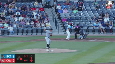 Carlos Jorge strikes out swinging and Julio Carreras caught stealing 2nd, catcher J.J. D'Orazio to shortstop Mac McCroskey to catcher J.J. D'Orazio.