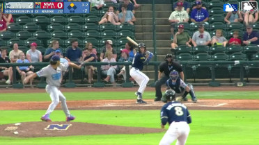 Spencer Nivens triples (1) on a line drive to right fielder Yamal Encarnacion. Sam Kulasingam scores.