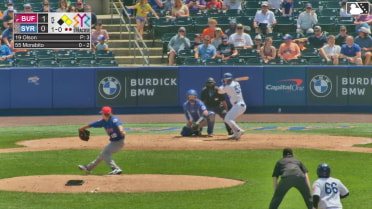 Nick Morabito singles on a line drive to left fielder Yohendrick Piñango. Yonny Hernández scores. Hayden Senger to 2nd.
