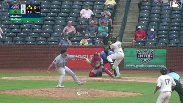 Murf Gray grounds into a double play, third baseman Antonio Anderson to second baseman Mason White to first baseman Ronny Hernandez. Easton Carmichael out at 2nd. Murf Gray out at 1st.
