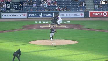 Mickey Gasper homers (5) on a fly ball to left field. Nick Sogard scores.