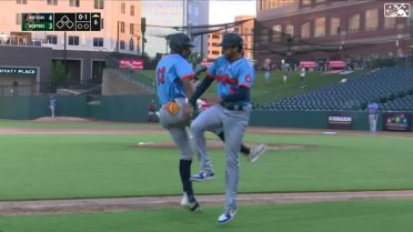 Willy Vasquez rockets go ahead home run to left field