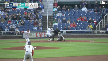 Tyler McDonough homers (5) on a fly ball to right center field.