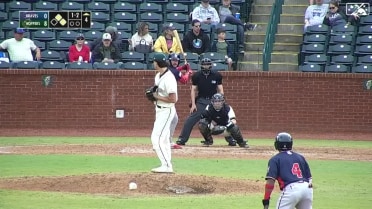 Anthony Solometo records sixth and final strikeout
