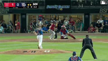 Braiden Ward lines into an unassisted double play, third baseman Otto Kemp. Nate Baez out at 3rd.