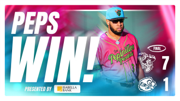 Six Peps Hit a Double in 7-1 Series Opener Win over Locos