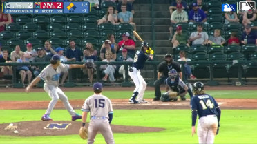 Julio Rodriguez In play, run(s) to Connor Scott