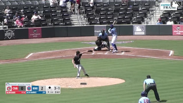 Alex Ramírez homers (15) on a fly ball to left center field. Dom Krupinski scores.