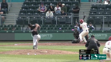 Jackson Wolf In play, run(s) to Jhonny Pereda