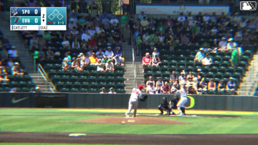 Lisbel Diaz homers (9) on a fly ball to left center field.