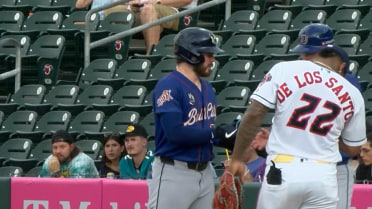 Vinnie Pasquantino picks up a pair of hits in a rehab