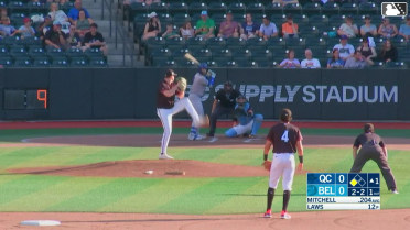 Carson Laws Ball to Blake Mitchell
