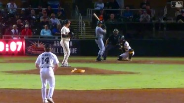 Braden Montgomery's RBI double