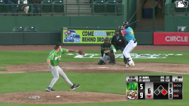 Cody Adcock Ball to Nate Nankil