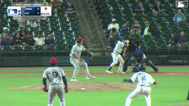 Joseph Sullivan triples (1) on a sharp line drive to center fielder Carson Roccaforte. Tommy Sacco Jr. scores.