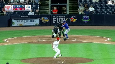 Luke Taggart In play, run(s) to James Triantos