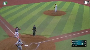 Arnaldo Lantigua's first homer for Daytona