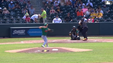 Ricardo Olivar homers (7) on a fly ball to left field.