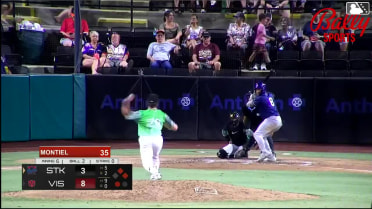 Myles Naylor singles on a line drive to left fielder Abdias De La Cruz. Gavin Turley scores. Logan Sauve to 2nd.