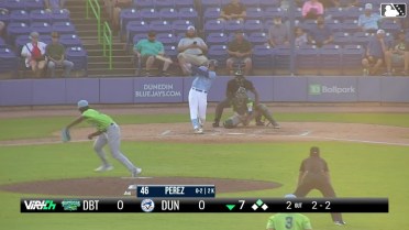 Anyer Laureano's sixth strikeout