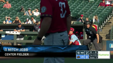 Jose Acuna In play, run(s) to Mitch Jebb
