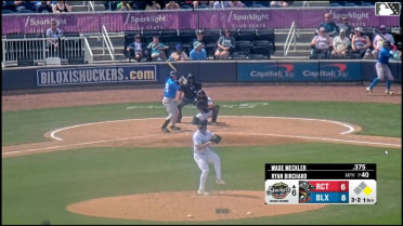 Wade Meckler strikes out swinging and Mac McCroskey caught stealing 2nd, catcher Matthew Wood to shortstop Jesús Made to catcher Matthew Wood.