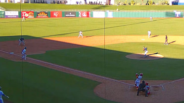 Aroon Escobar's two-run triple for Surprise