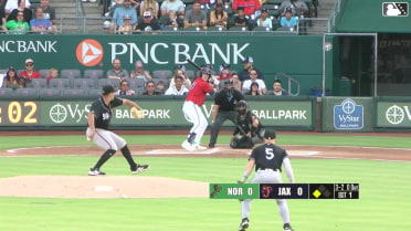 Nestor German In play, run(s) to Jacob Berry