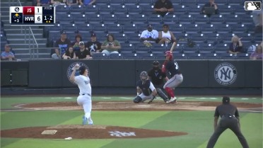 Nick Biddison singles on a sharp line drive to left fielder Josh Moylan. Tyler Pettorini scores. Nick Biddison to 2nd.