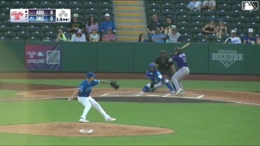 Braxton Fulford homers (5) on a line drive to left field.