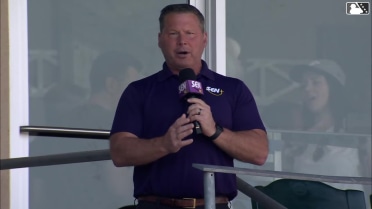 Yohandy Morales singles on a sharp line drive to center fielder Steward Berroa. Andrew Pinckney scores.