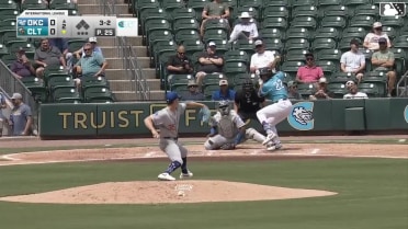 River Ryan Swinging Strike to Junior Perez