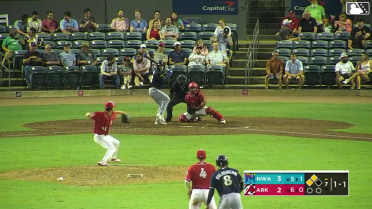 Spencer Nivens out on a sacrifice fly to right fielder Lazaro Montes. Jack Pineda scores. Sam Kulasingam to 3rd.