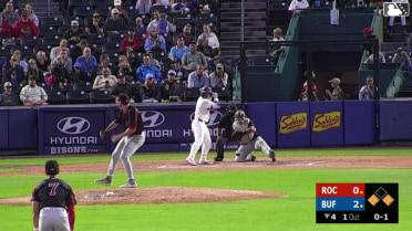 Alex Young In play, run(s) to Carlos Mendoza