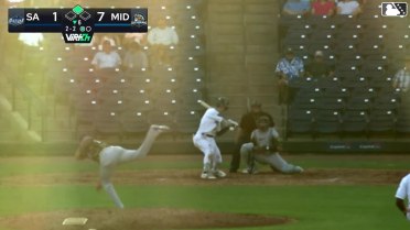 Cole Conn singles on a ground ball to left fielder Tirso Ornelas. Devin Taylor scores.
