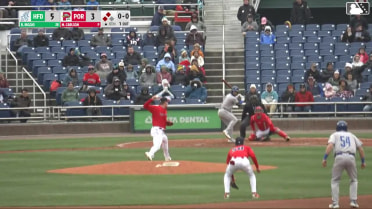 Roc Riggio homers (2) on a fly ball to right center field. Aidan Longwell scores. Conner Capel scores.