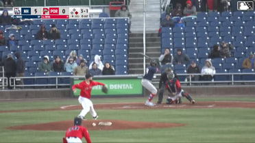 Gage Ziehl In play, run(s) to Je'Von Ward