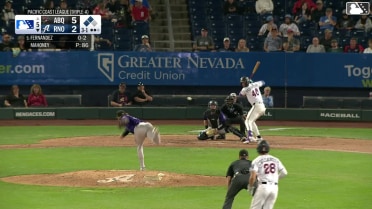 Jack Mahoney In play, run(s) to Jose Fernandez