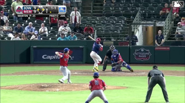 César Prieto singles on a line drive to center fielder Brett Bateman. Thomas Saggese scores. Joshua Báez to 2nd.